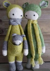 Amigurumi uzun vucutlu uzun kollu ayıcık modeli yapılışı anlatımlı