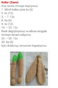 Yeni başlayanlar için kolay ve pratik Amigurumi örgü oyuncak modelleri tarifleri ve yapılışları