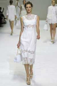 Dolce & Gabbana 2011 Robadan Dantelli Elbise Modelleri