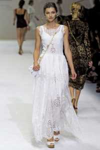 Dolce & Gabbana 2011 Uzun Etekli Elbise Modelleri