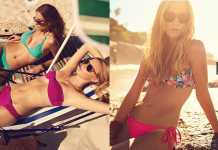 Koton 2011 Bikini Ve Mayo Modelleri - Koton fuşya ve ğembe straplez bikini modelleri